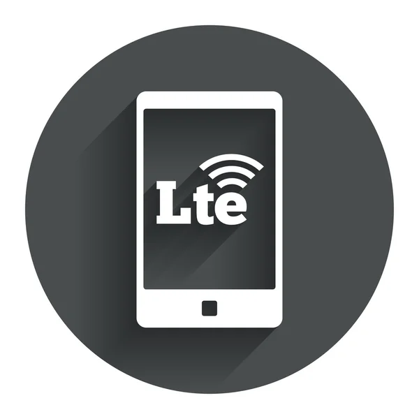Sinal LTE 4G . — Vetor de Stock