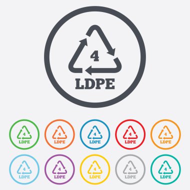 Ld-pe 4 işareti simgeleri