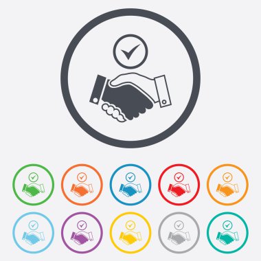 kene el sıkışma işareti simgeleri