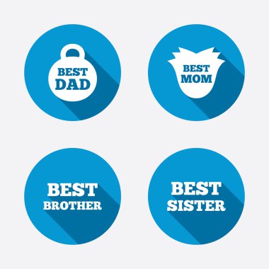 En iyi anne ve baba, kardeşi ve kız kardeşi