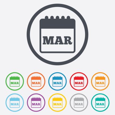 Takvim işareti simgeleri