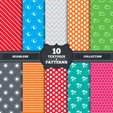 bulut ve güneş simgeler