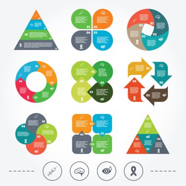 şırınga, göz, beyin ve şerit.