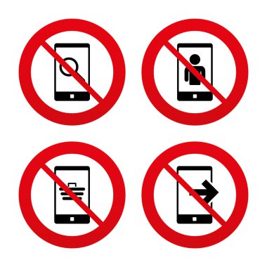Telefon simgeleri belirtileri durdurmak.