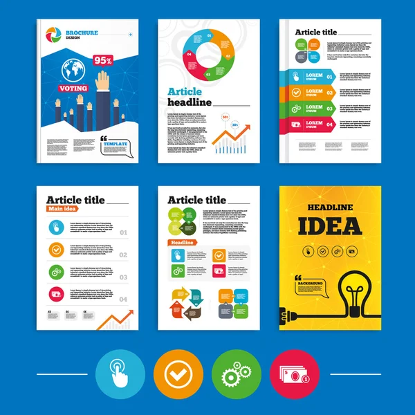 Iconos de retirada de cajeros automáticos . — Vector de stock