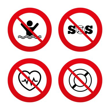 Sos lifebuoy simgeler