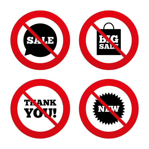 Sale speech bubble icons — Stock Vector