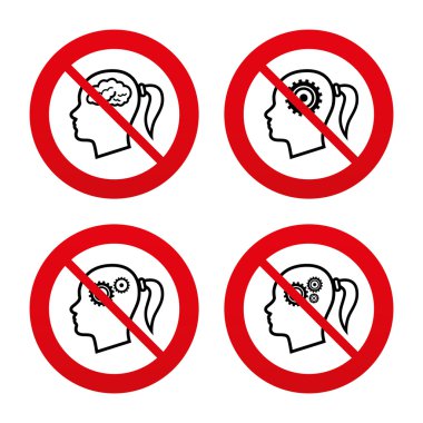 Hayır, yasak ya da belirtileri durdurmak.