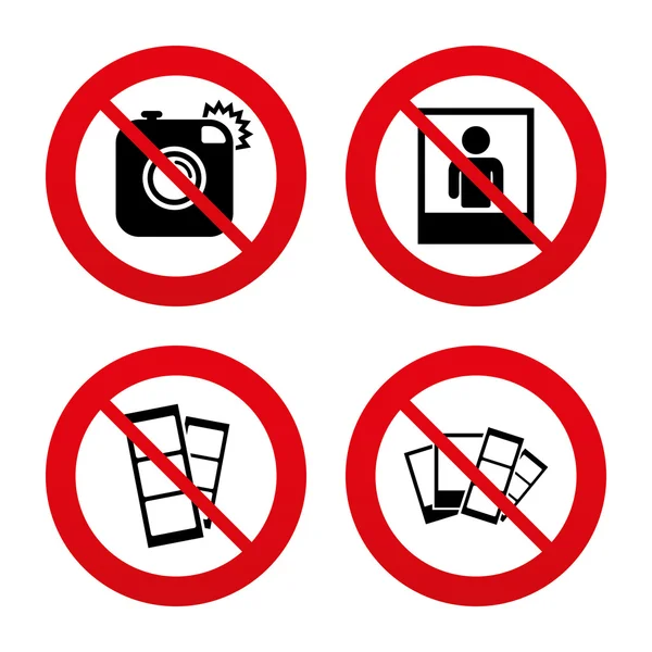 Hipster photo camera icons — Stock Vector