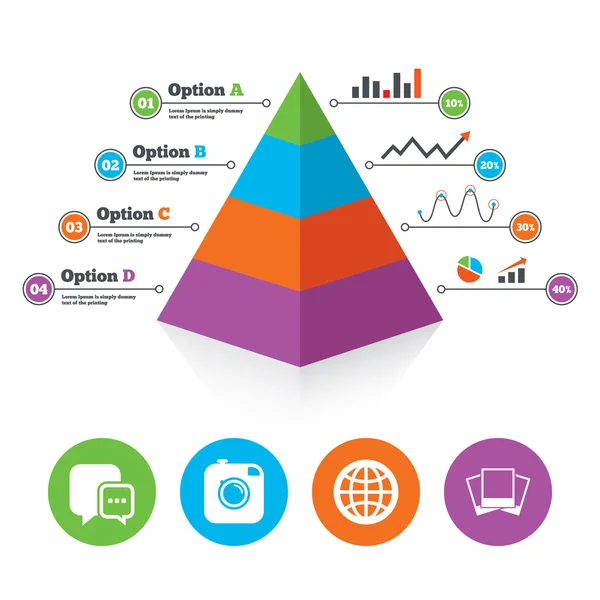 Iconos de redes sociales. — Archivo Imágenes Vectoriales