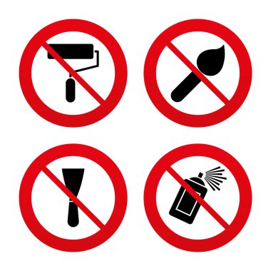 rulo, fırça simgeler