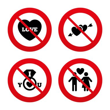 Sevgililer günü simgeler.