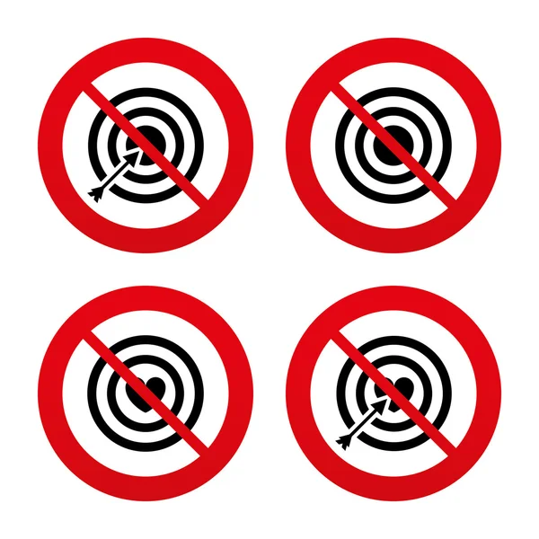 Target aim icons. — Stock Vector