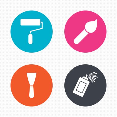 rulo, fırça simgeler