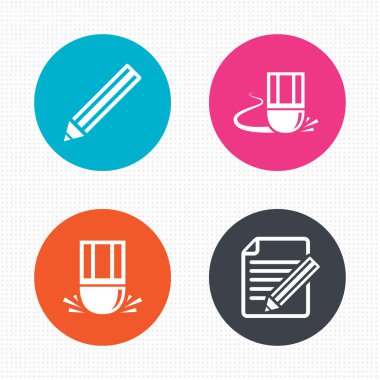 kalem simgeler. belge dosyasını düzenlemek.