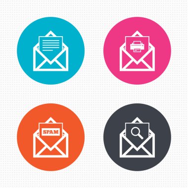 posta zarf simgeleri.