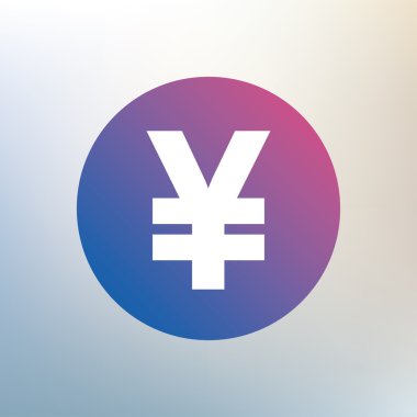 Yen işareti simgesi.