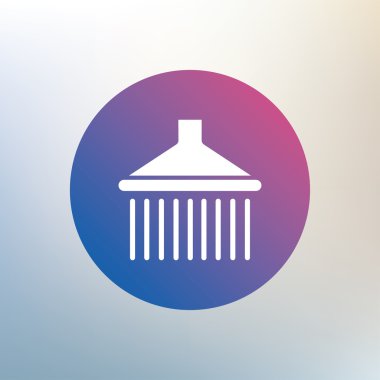 Duş işareti simgesi.