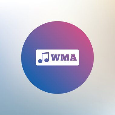 WMA müzik biçimi işareti simgesi.