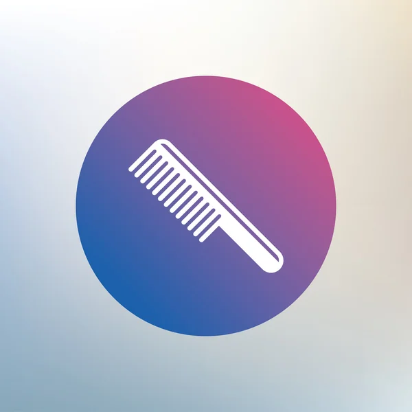 Comb hair sign icon. — Stock Vector