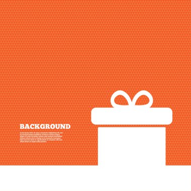 hediye kutusu işareti simgesi.