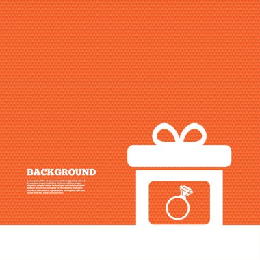 hediye kutusu işareti simgesi.