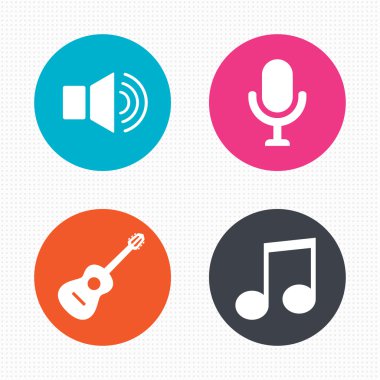 müzikal öğeleri simgeler