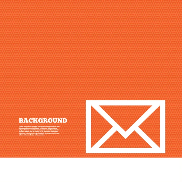 Postpictogram. Envelop symbool. — Stockvector