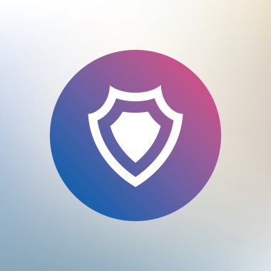 kalkan işareti simgesi.