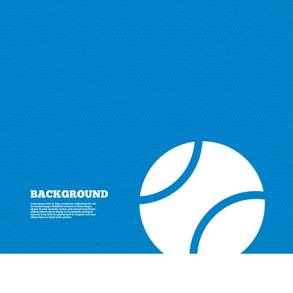 Tenis topu işareti simgesi — Stok Vektör