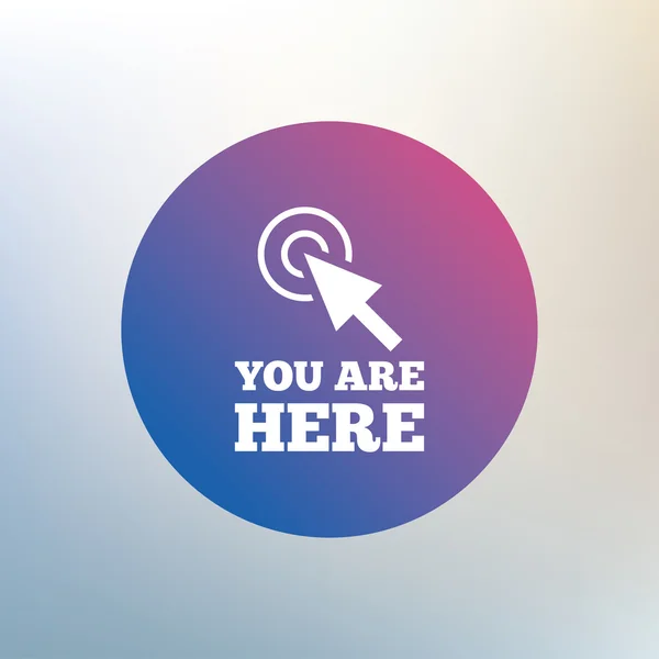 3,010 You are here icon Vector Images | Depositphotos