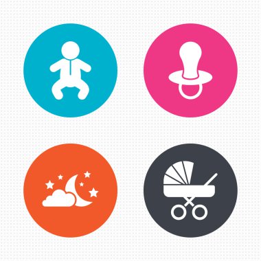 Ay ve yıldız. Bebek Bebek