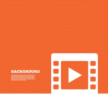 Video işareti simgesi.