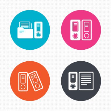 Muhasebe simgeler. Belge depolama