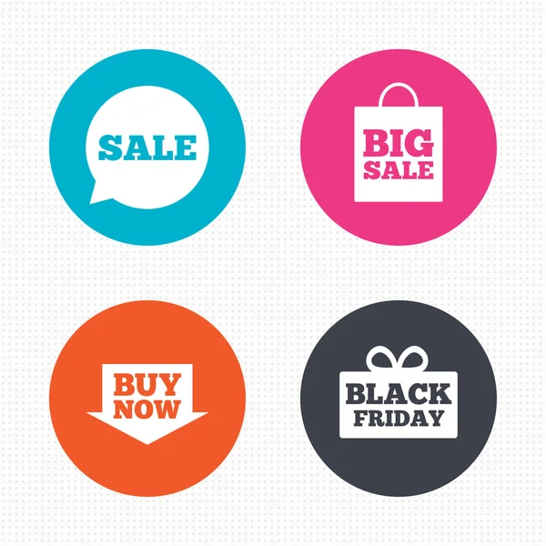 Sale speech bubble icons. — Stock Vector