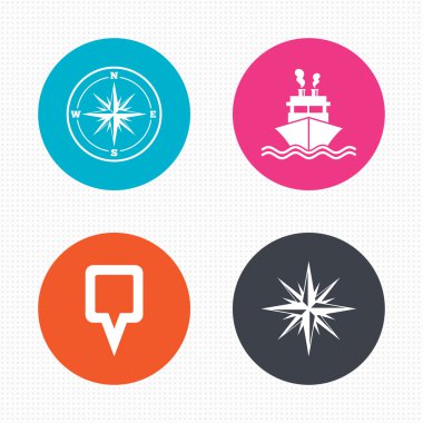 Windrose gezinti Pusula, sevkiyat teslimat.