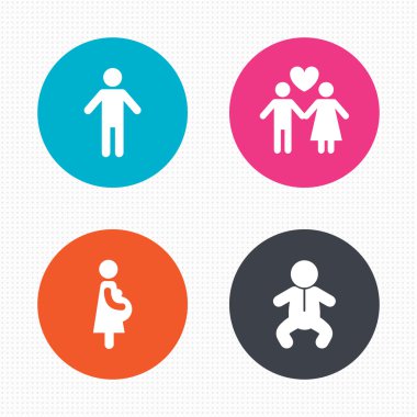 Aile ömür boyu simgeler.