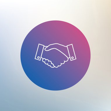 El sıkışma işareti simgesi