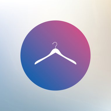 Askı işareti simgesi.