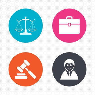 Adalet simgelerin ölçekler