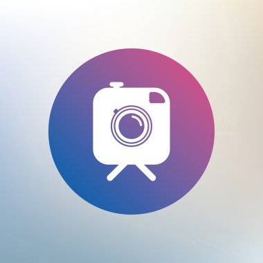 Yenilikçi fotoğraf kamera işareti