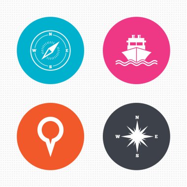 Windrose gezinti Pusula, sevkiyat teslimat.