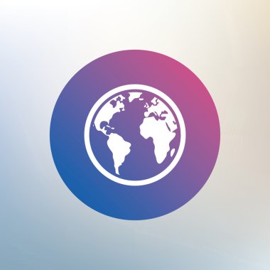 Küre işareti simgesi.