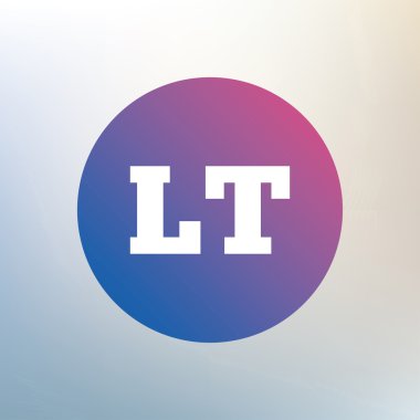 Litvanca dil işareti simgesi.