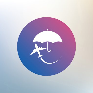 Uçuş sigorta işareti simgesi.