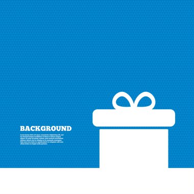 hediye kutusu işareti simgesi.