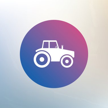 Traktör işareti simgesi.