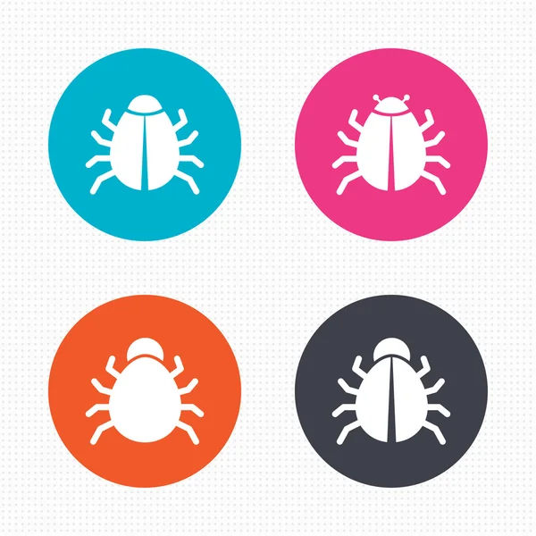 Bugs signs. Virus — Stockvector