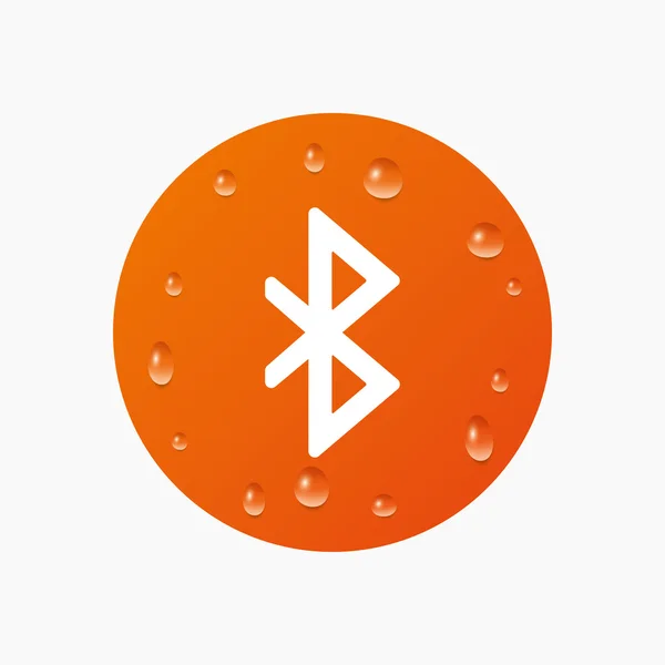Bluetooth sign icon. — Stock Vector