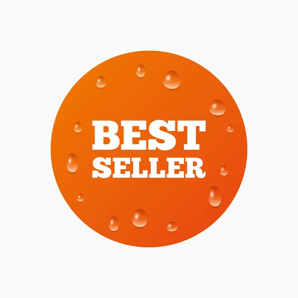 Meilleure icône de signe de vendeur . — Image vectorielle